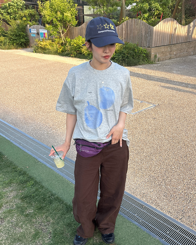 フルールグラフィックTシャツ PZ0107