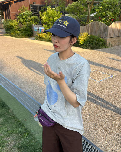 フルールグラフィックTシャツ PZ0107