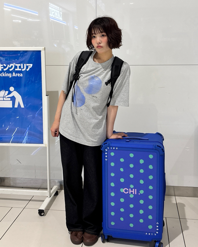 フルールグラフィックTシャツ PZ0107