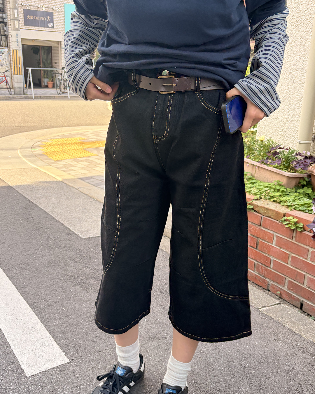 ワイドレッグステッチジョーツ
PZ0111