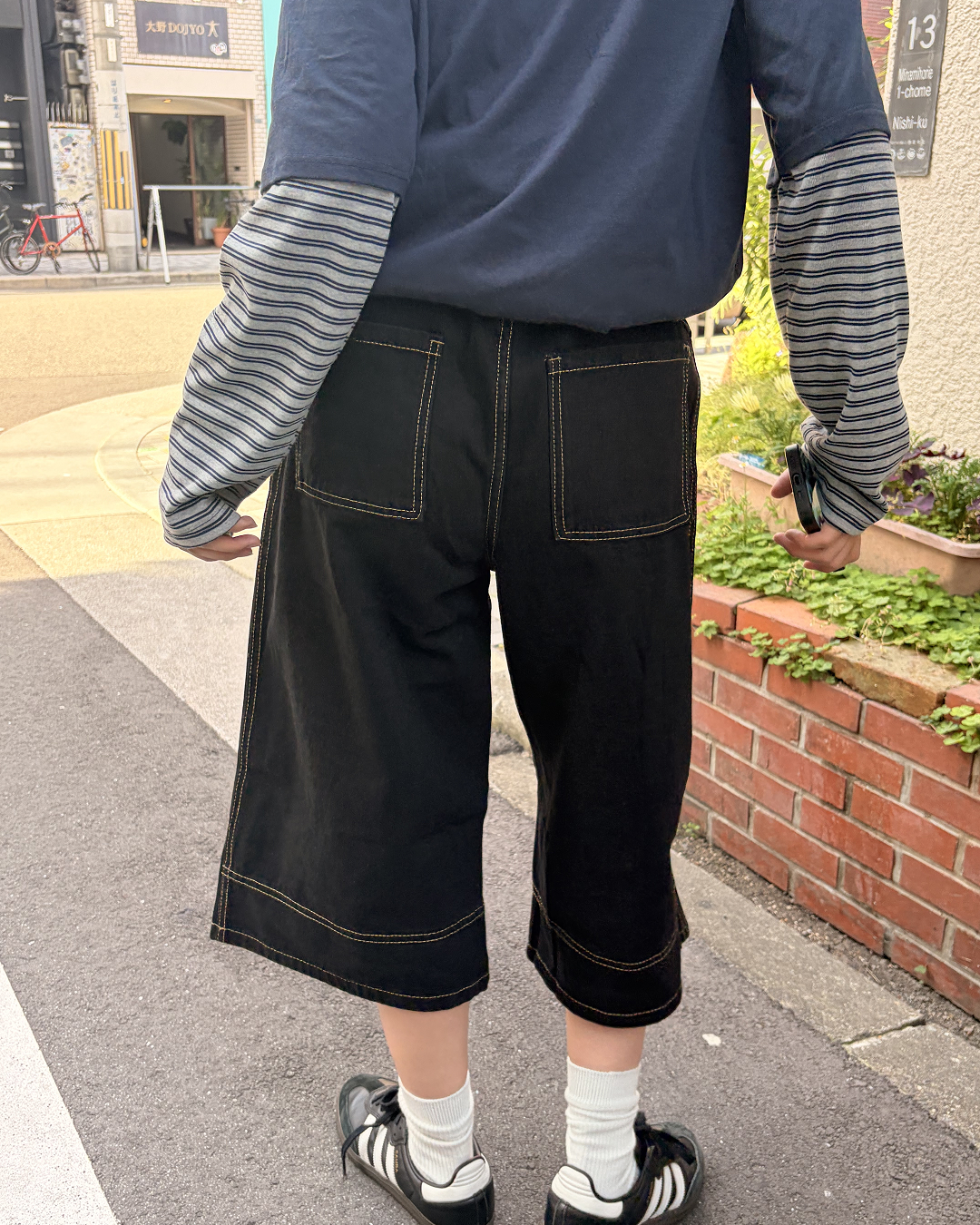 ワイドレッグステッチジョーツ
PZ0111