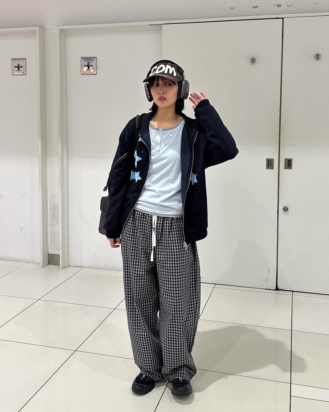 バックデザインチェックパンツ PZ0112 – YOLO（ヨロ）｜ファッション通販