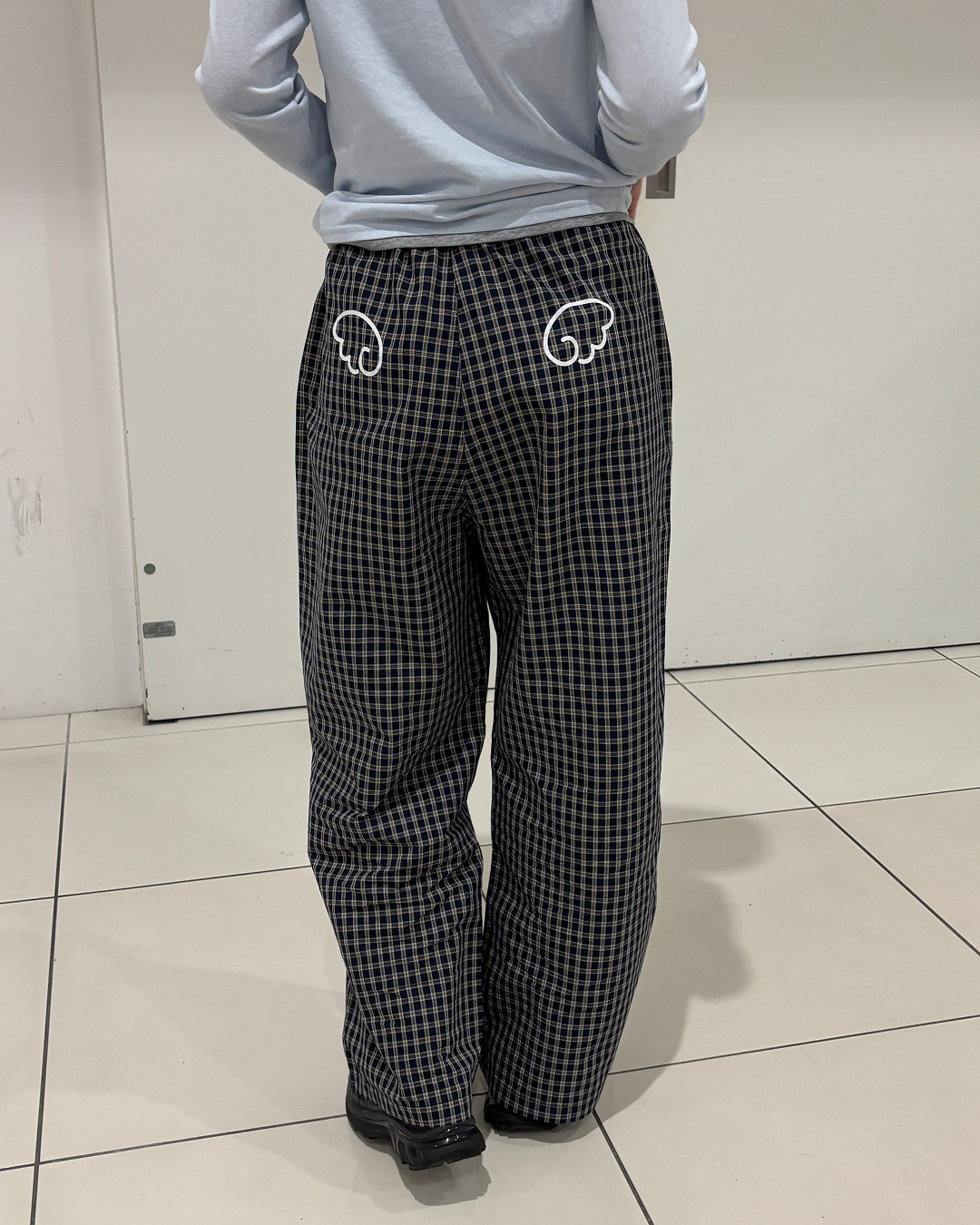 バックデザインチェックパンツ
PZ0112