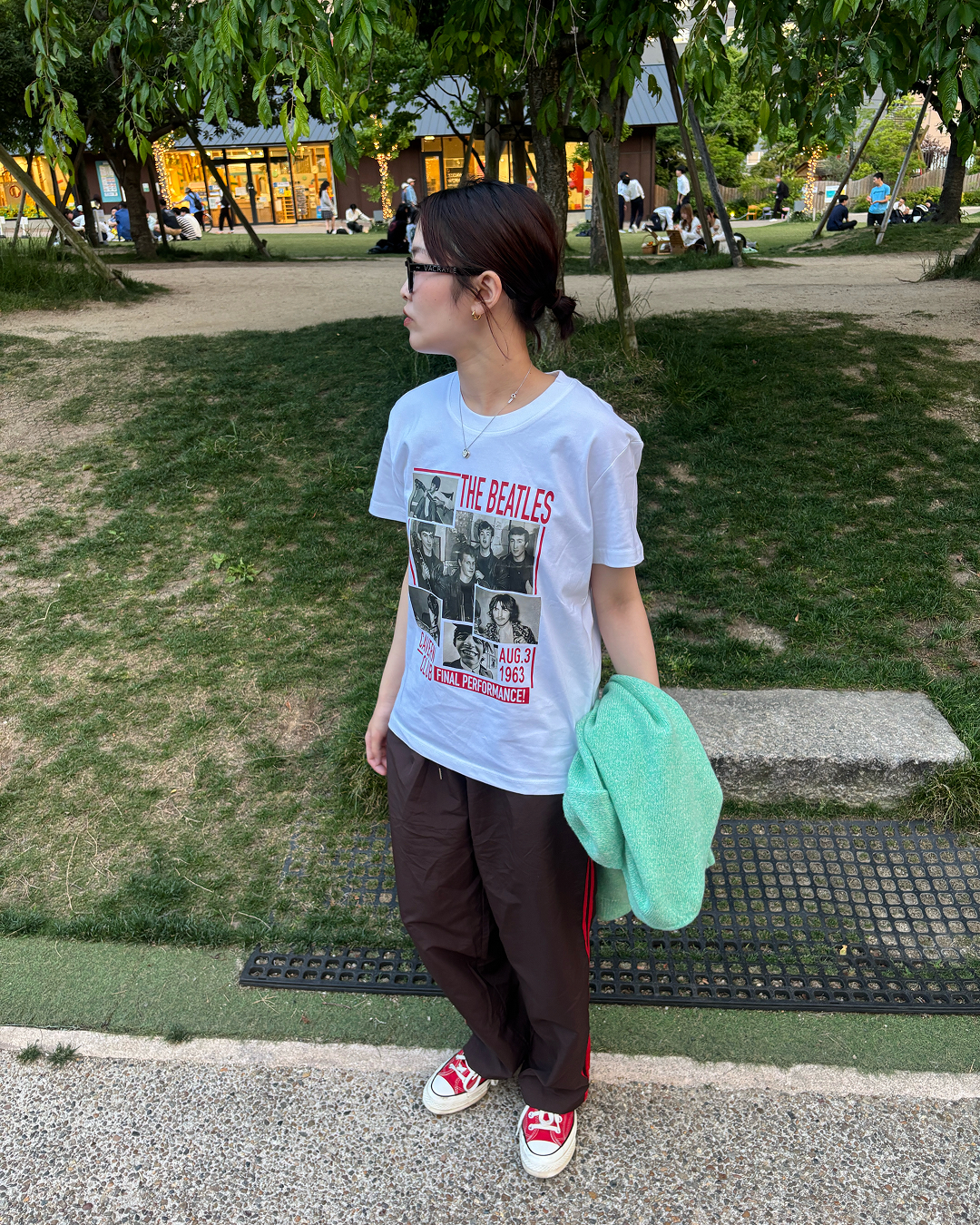 アメリカンレトロホワイトTシャツ
PZ0116