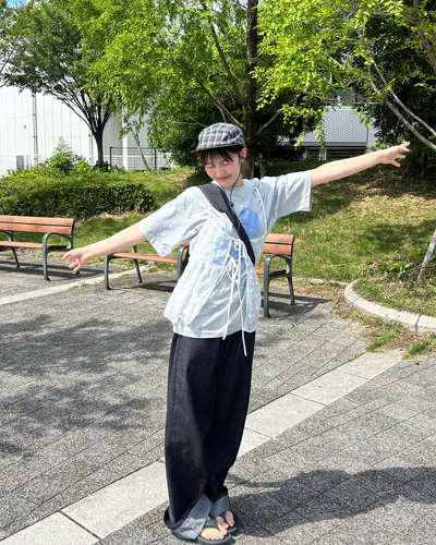 チェックストラップキャップ PZ0126