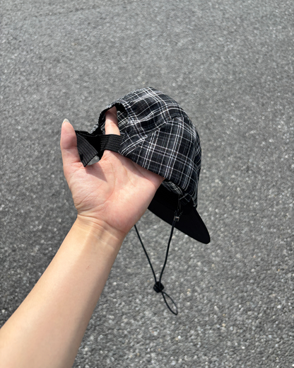 チェックストラップキャップ PZ0126