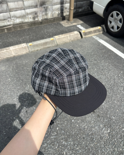 チェックストラップキャップ PZ0126