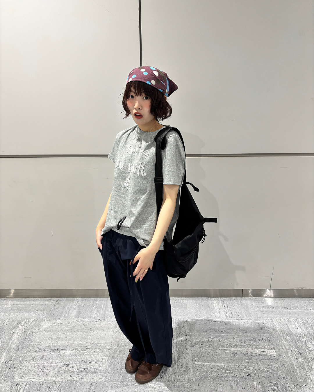 レイヤードウエストバルーンパンツ PZ0130