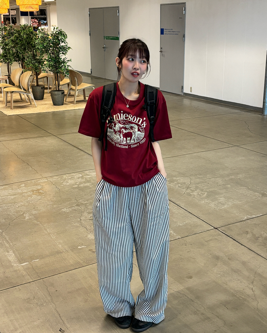 カレッジロゴアニマルプリントTシャツ PZ0134