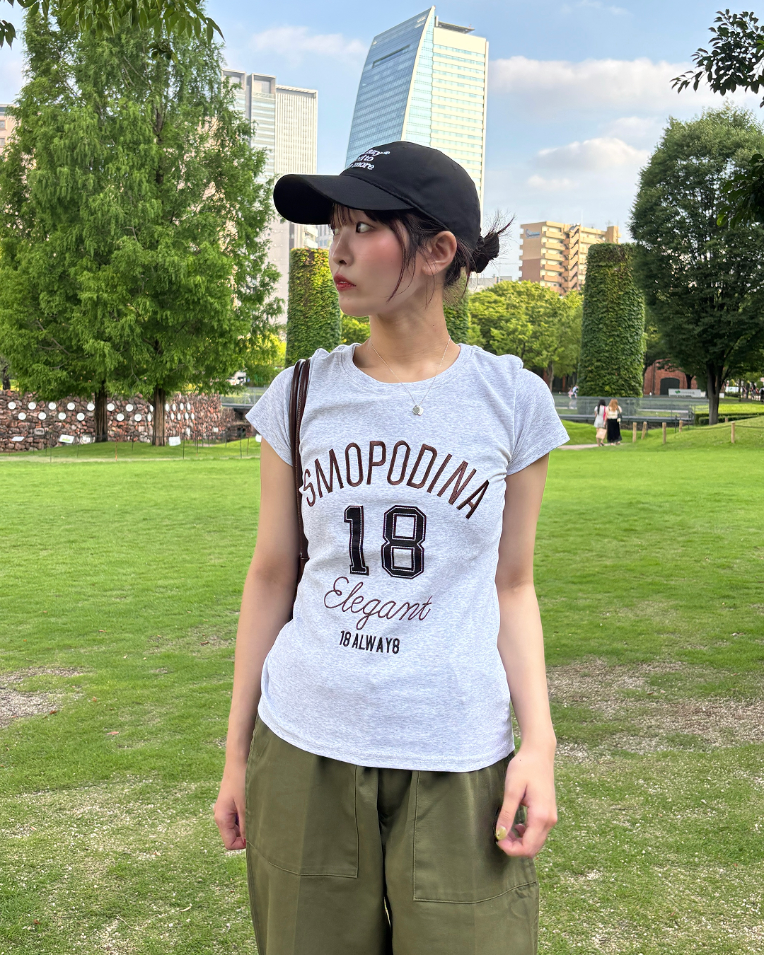 ナンバーグレーTシャツ PZ0159