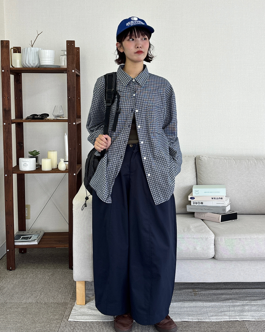 ボリュームワイドパンツ PZ0166