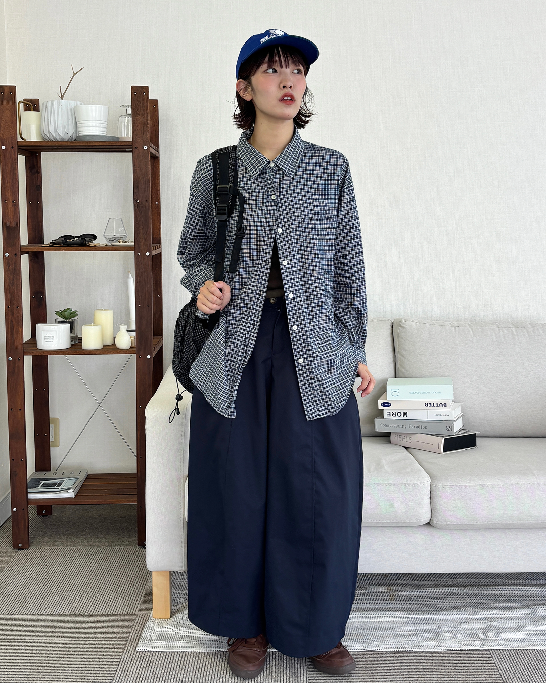 ボリュームワイドパンツ PZ0166