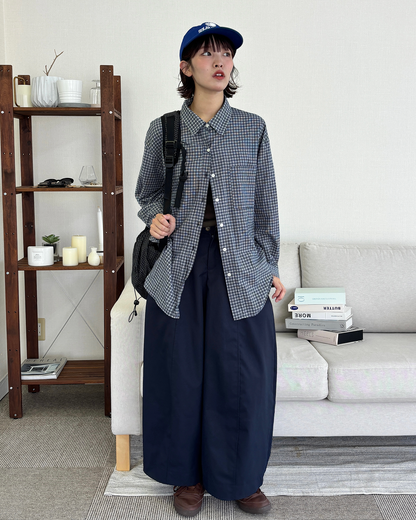 ボリュームワイドパンツ PZ0166