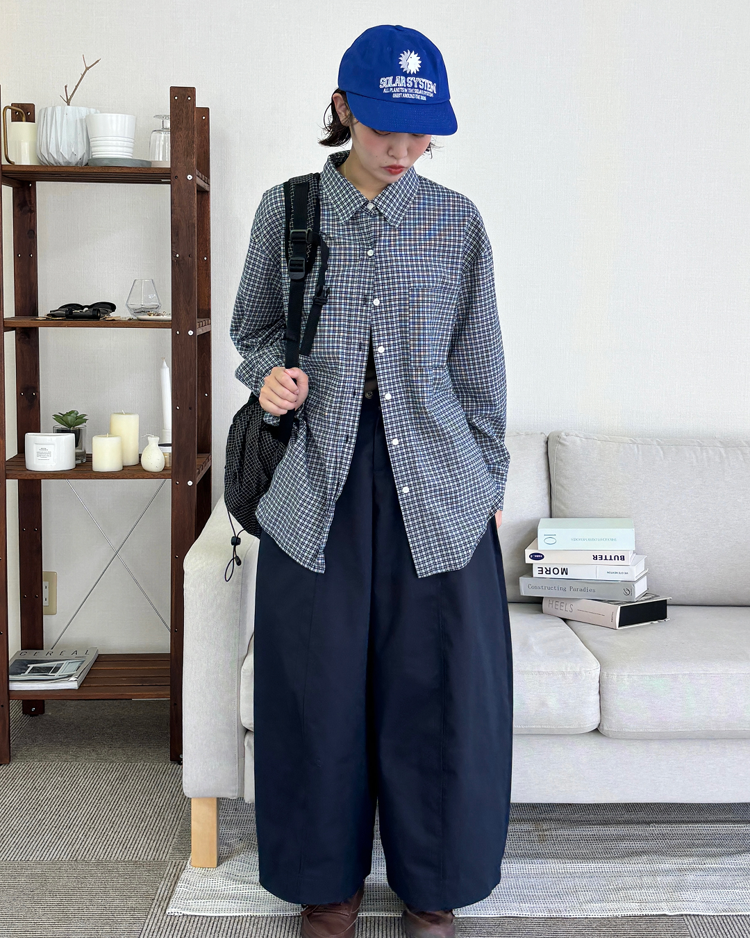 ボリュームワイドパンツ PZ0166