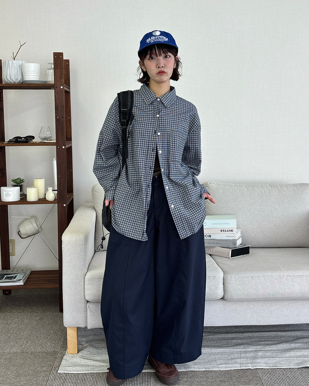ボリュームワイドパンツ PZ0166