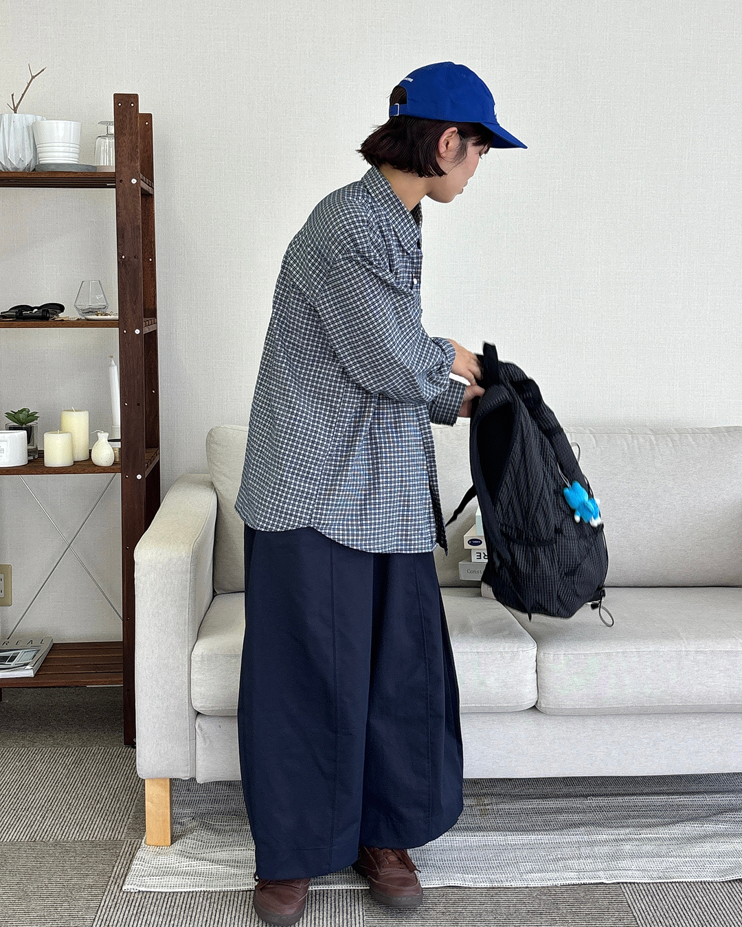 ボリュームワイドパンツ PZ0166