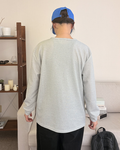 ルーズヘンリーネックロンT PZ0169
