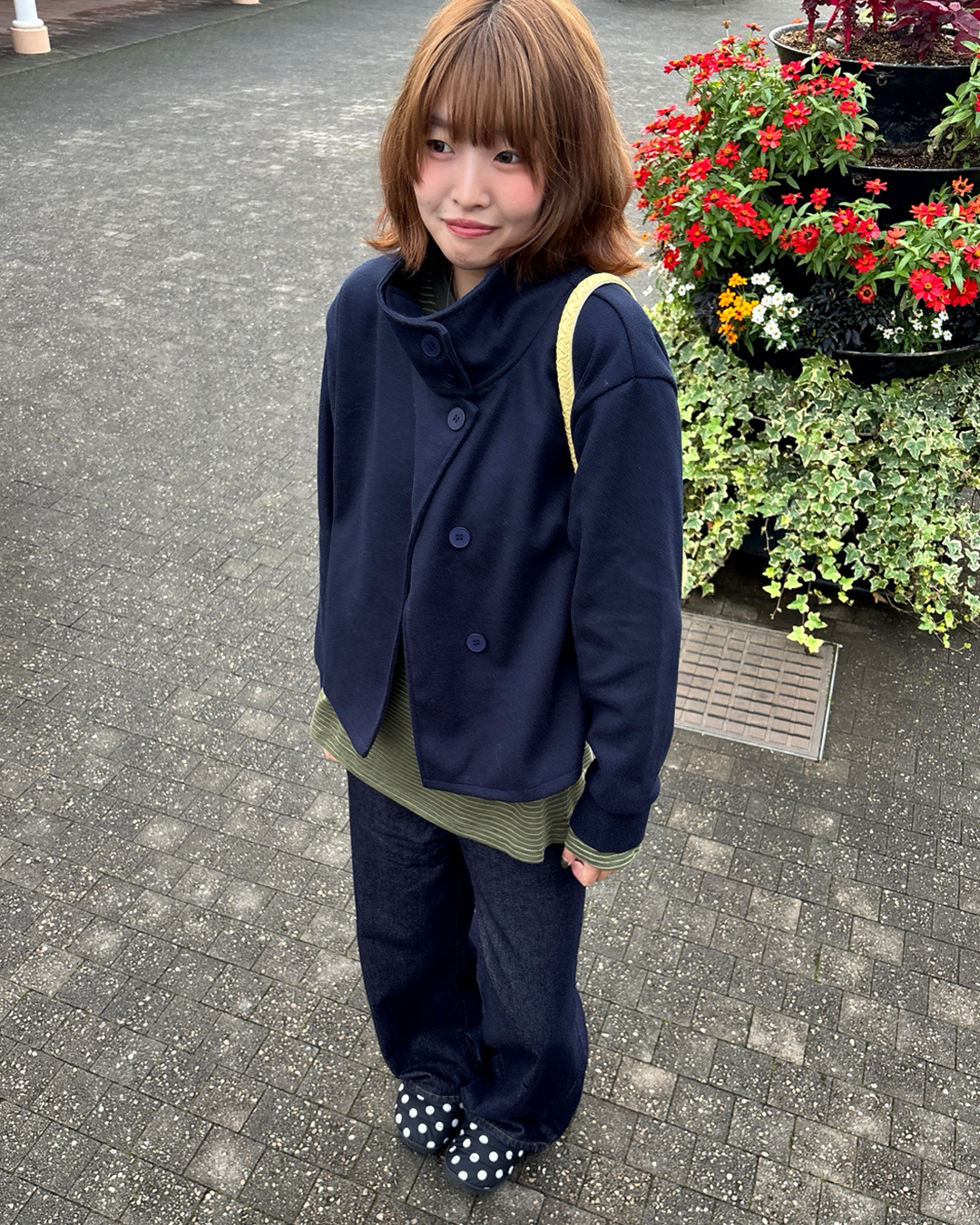 スタンドアップカラージャケット PZ0174