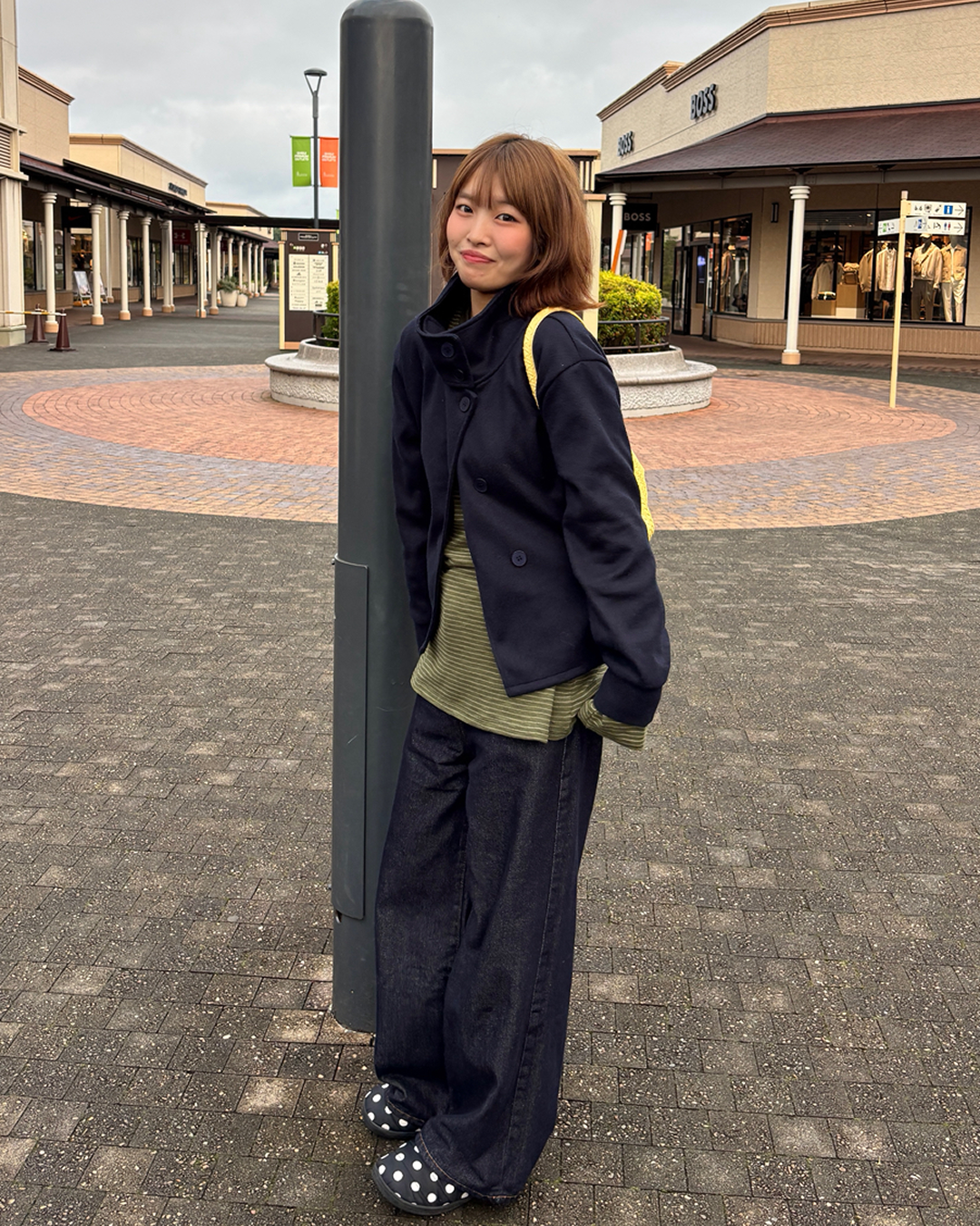 スタンドアップカラージャケット PZ0174