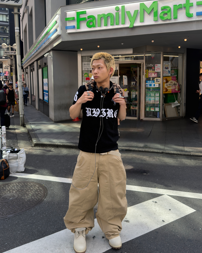 アメリカンハイストリートバレルレッグカーゴパンツ RD0019