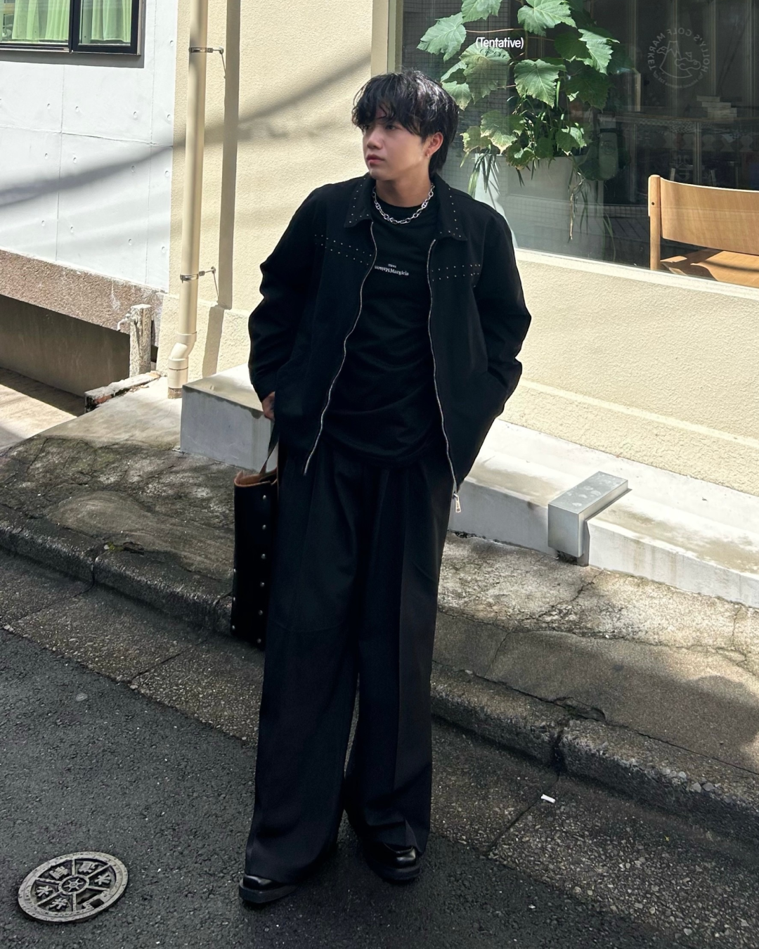Wales Bonner 24ss Enzyme スタッズ デニムジャケット Wales Bonner 24ss Enzyme スタッズ デニムジャケット