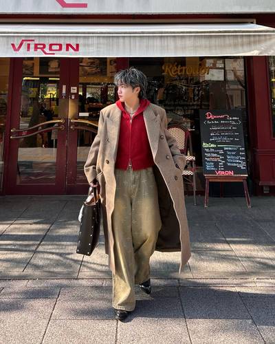 クロススタープリントデニムパンツ RG0050