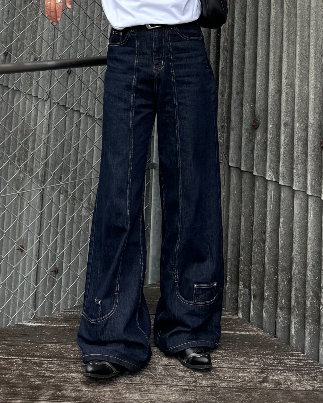 ヨクバリデニム サイズ２ Liten リテンパンツ YOKUBARI Denim Pants】 ヨクバリデニムパンツ（gray） ¥19,800