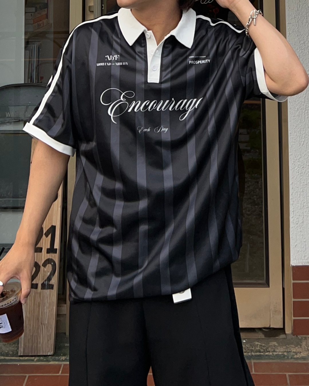 ストライプゲームTシャツ RG1051