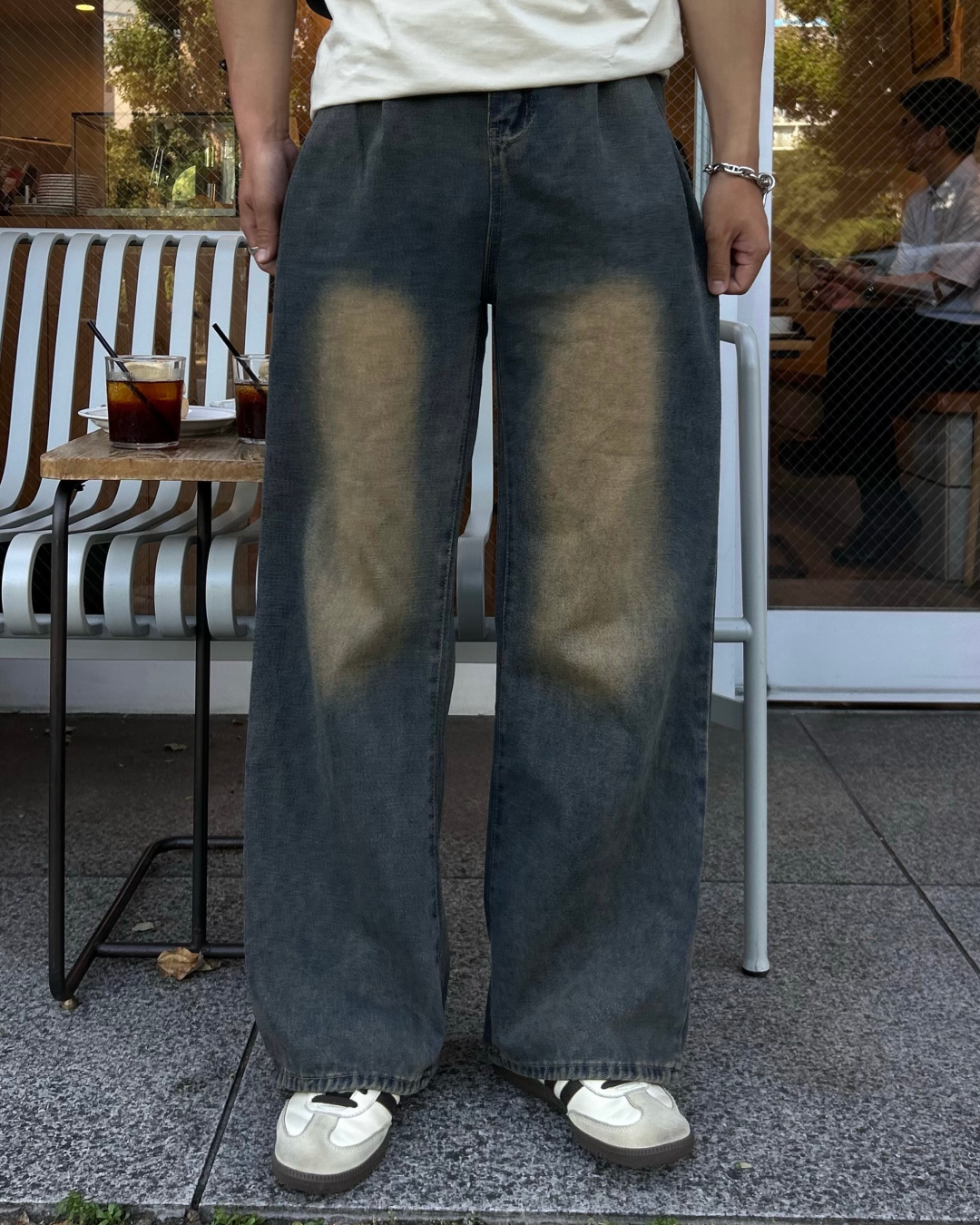 ウォッシュドデニムパンツ RG1063