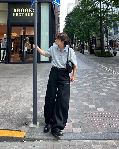 ラインカーブバルーンスウェットパンツ RG1086
