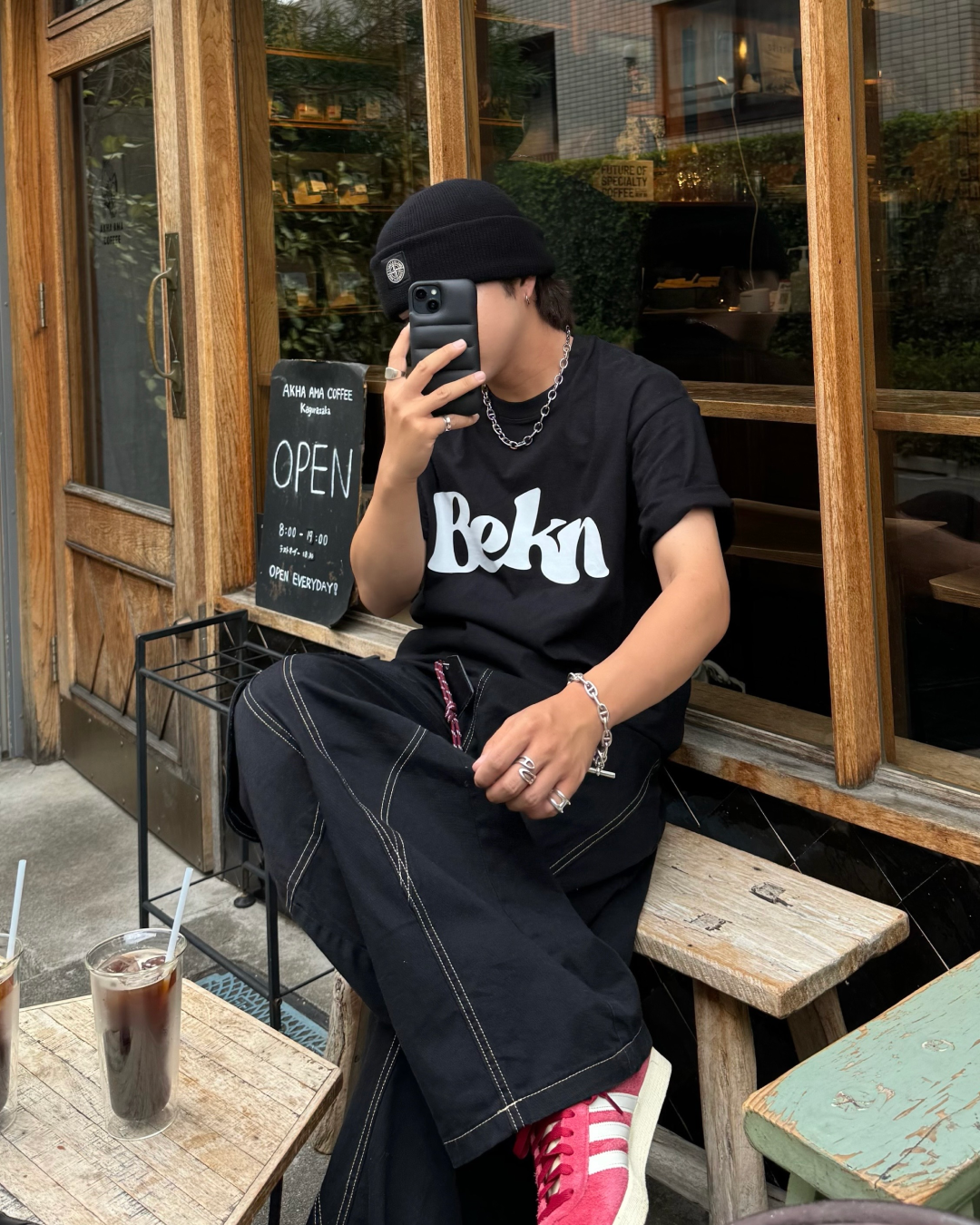 カラーロゴTシャツ RG1097