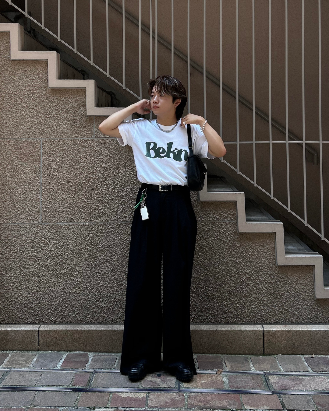 カラーロゴTシャツ RG1097