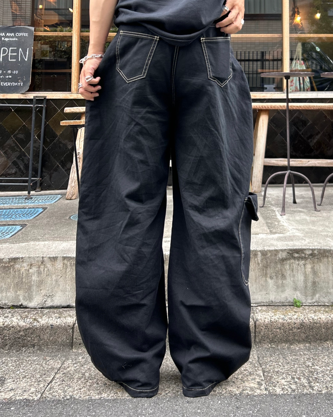 ステッチデニムパンツ RG1103