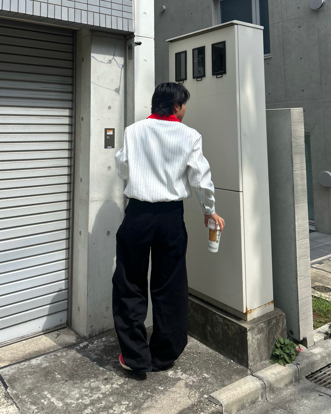 【即納】ワイドレッグシミターパンツ RG1129