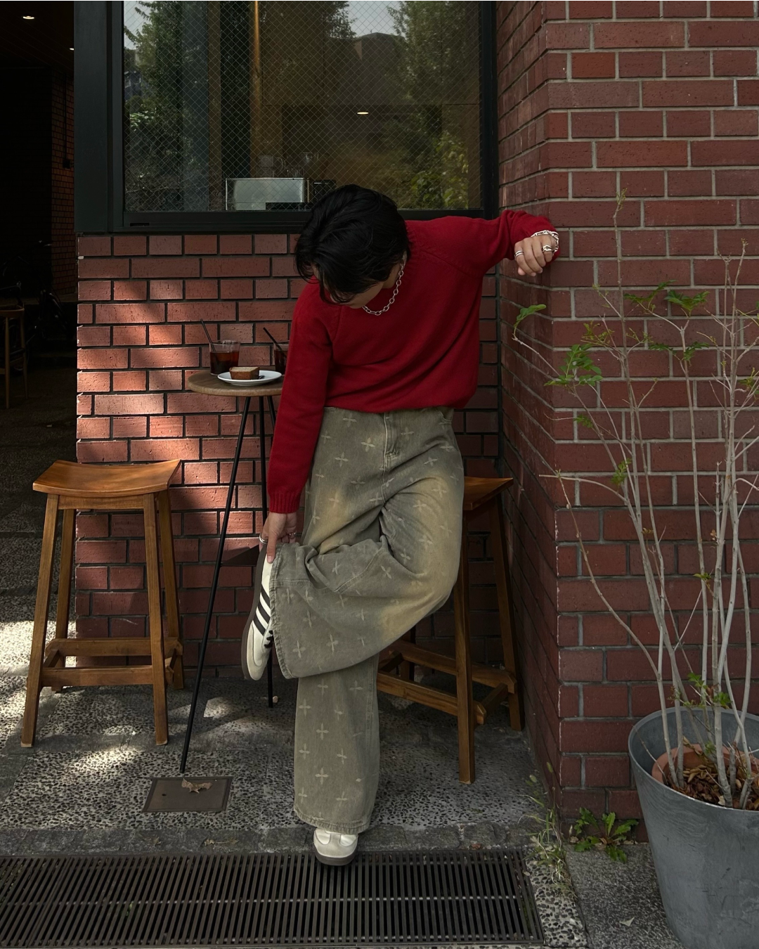 マルチカラーセーター RG1182