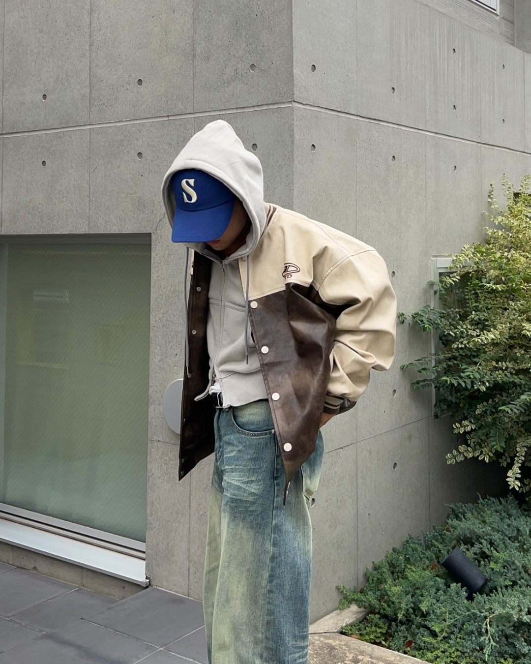 【即納】バイカラーカレッジジャケット RG5004