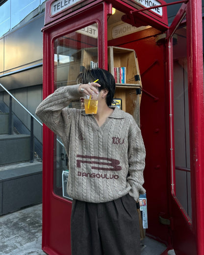 【即納】ロゴニットシャツ RG5008