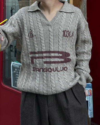 【即納】ロゴニットシャツ RG5008