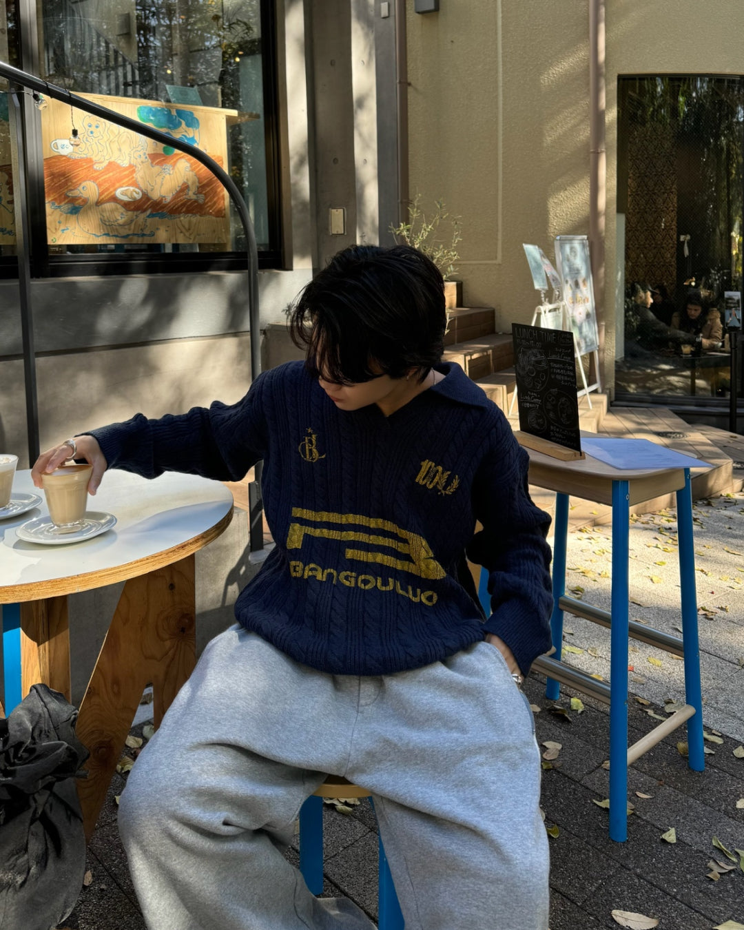 【即納】ロゴニットシャツ RG5008