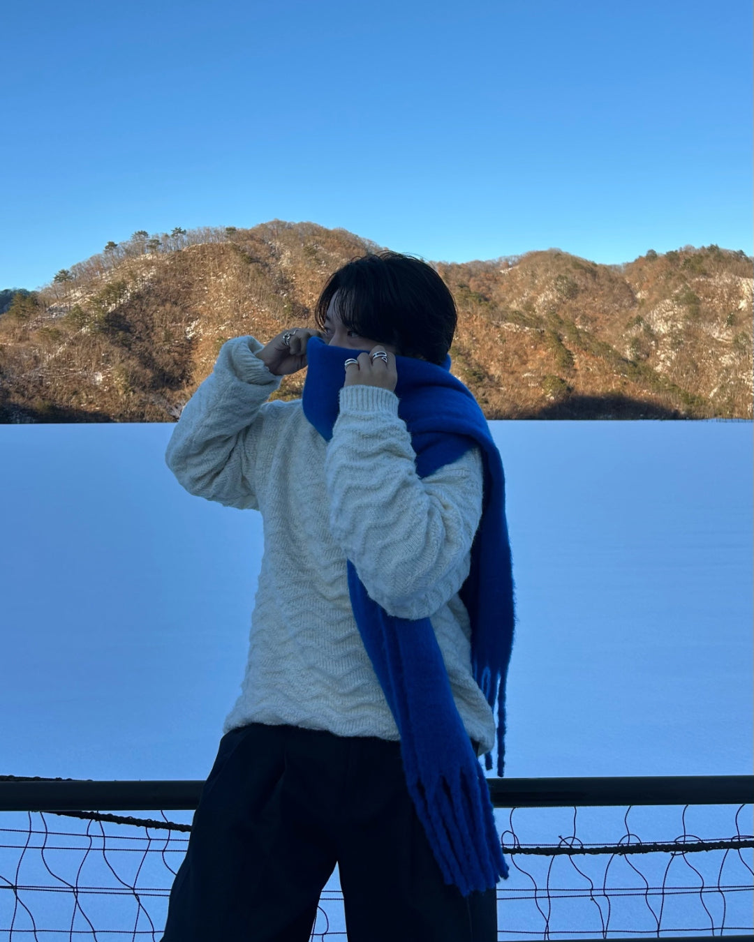 【即納】カラービックマフラー RG5013