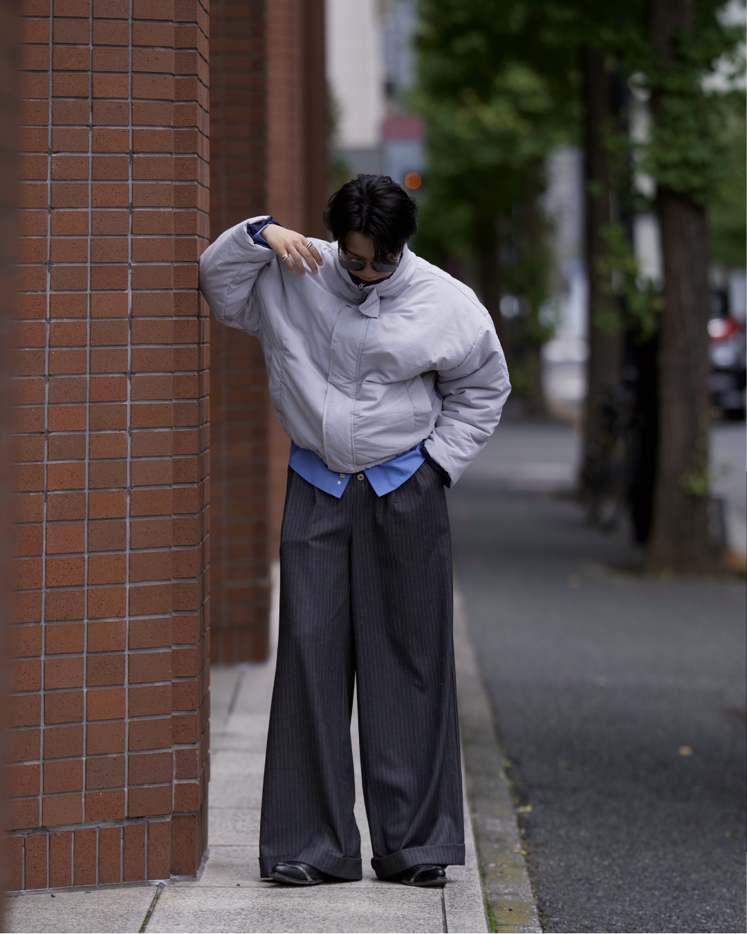 【11/25 19:00販売開始 オリジナル 即納】ナイロンリバーシブルパッファージャケット RG6001