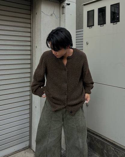 カラーボタンニット RG7001