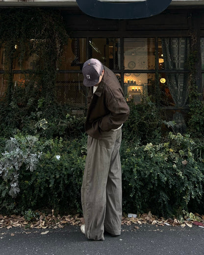 ラウンドネックケーブルニット RG7100