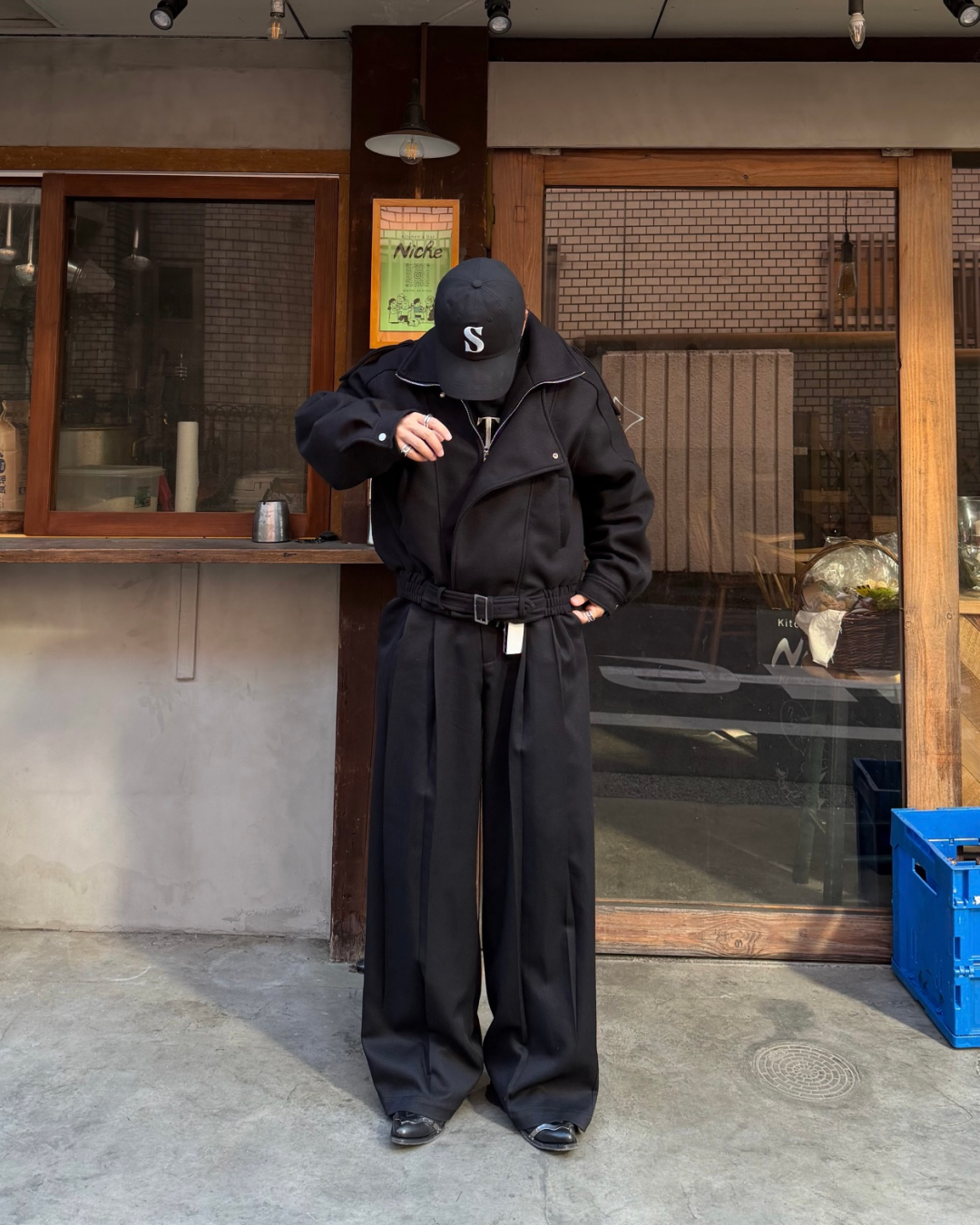 ハイネックウールジャケット RG7118