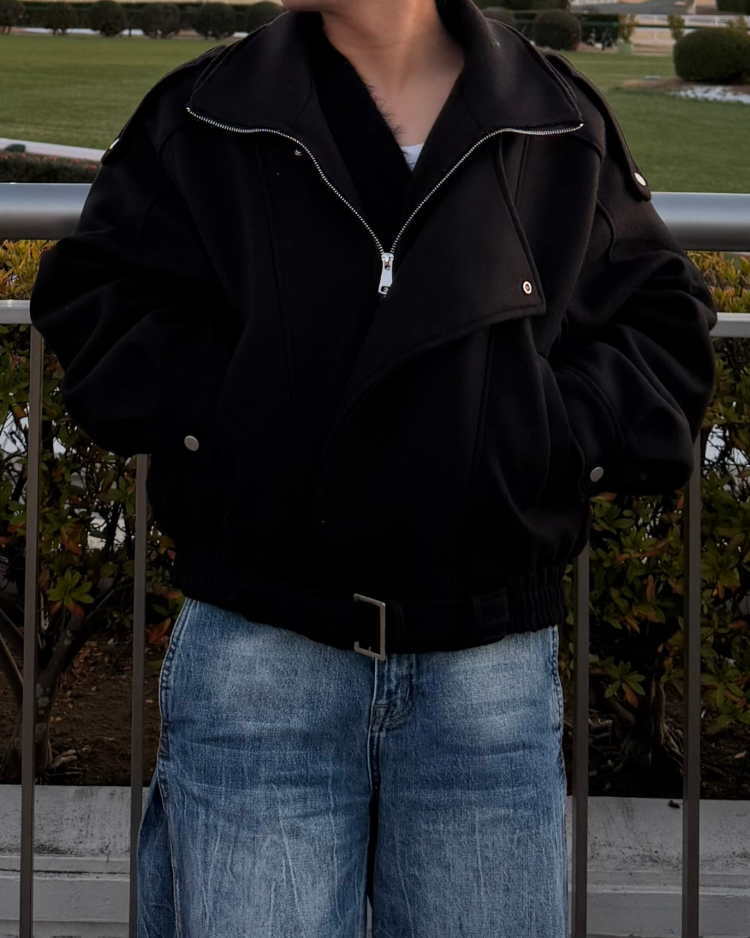 ハイネックウールジャケット RG7118