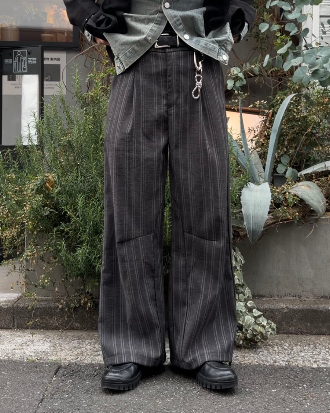 ワイドレッグストライプパンツ RG7158 – YOLO（ヨロ）｜ファッション通販
