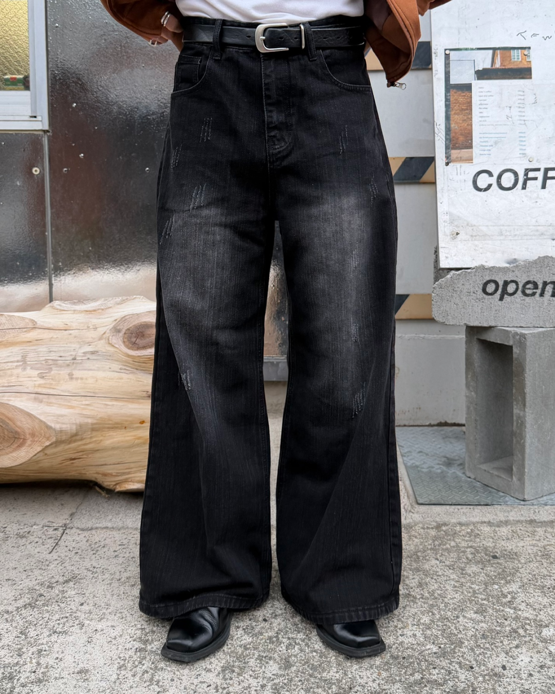 ウォッシュデザインデニムパンツ RG7167
