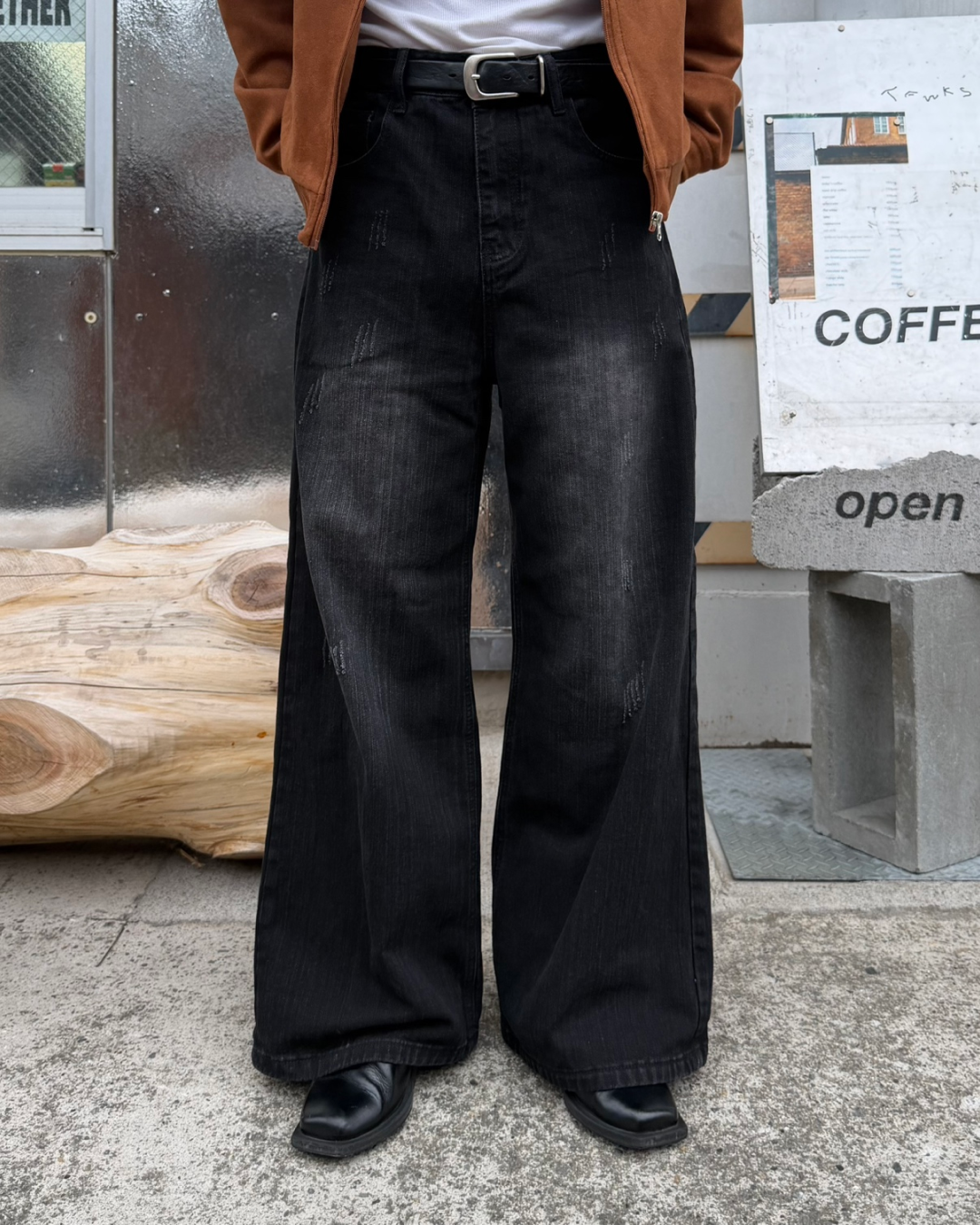 ウォッシュデザインデニムパンツ RG7167