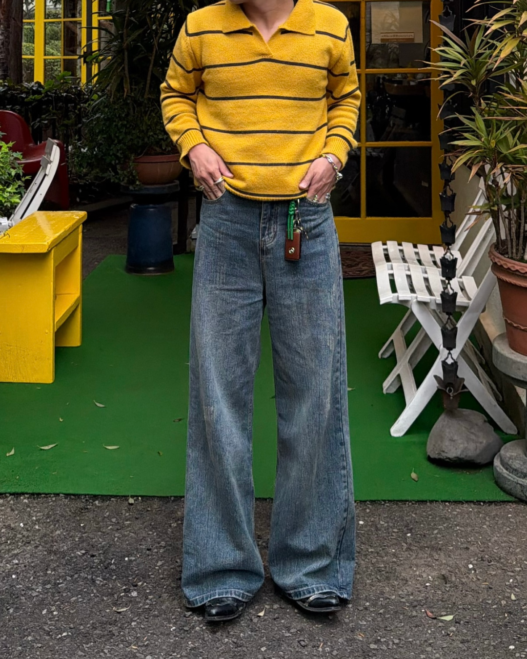 ボーダーポロニット RG7176