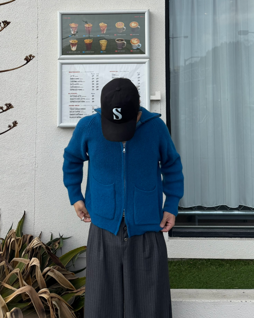 ジップアップニット RG7177